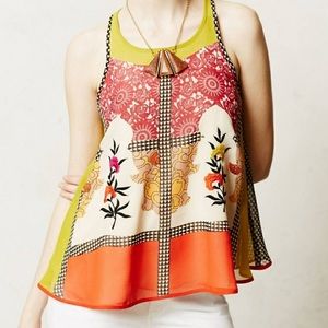 Anthropologie Vineet Bahl Flowy Top